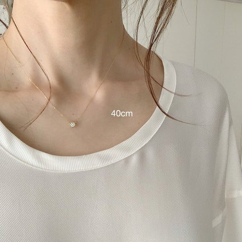 N°25 teacup diamond † necklace